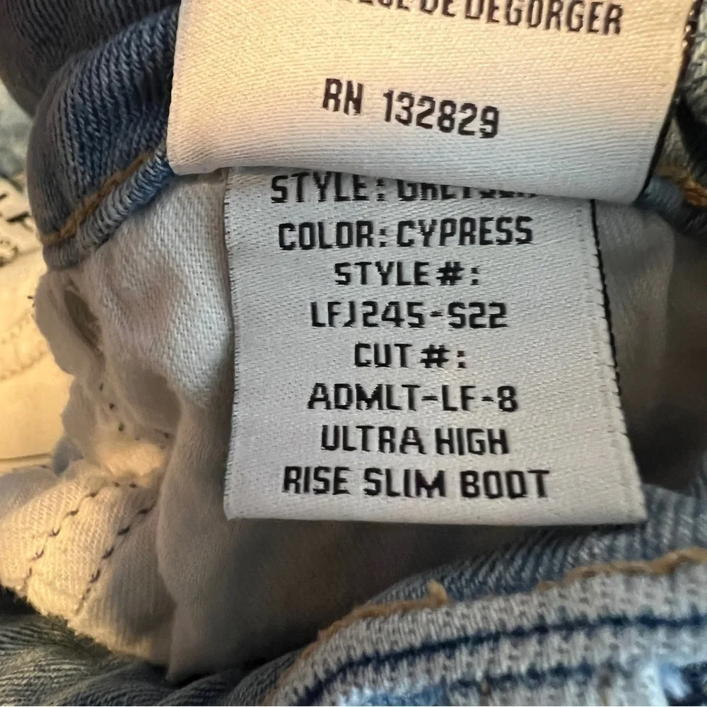 Lovers + Friends Greyson Ultra High Rise Slim Boot Jeans